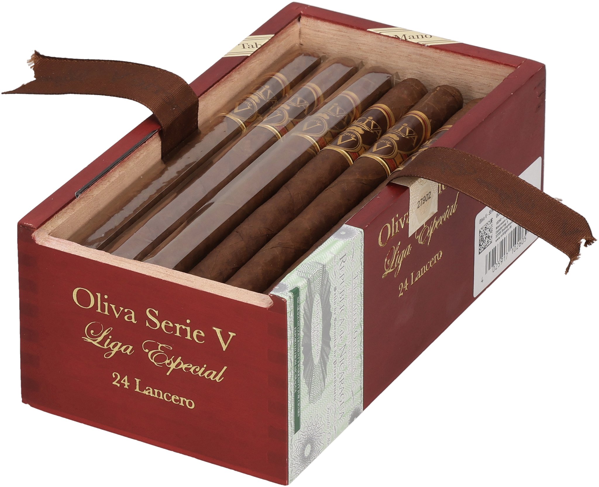 V Lancero box open 2