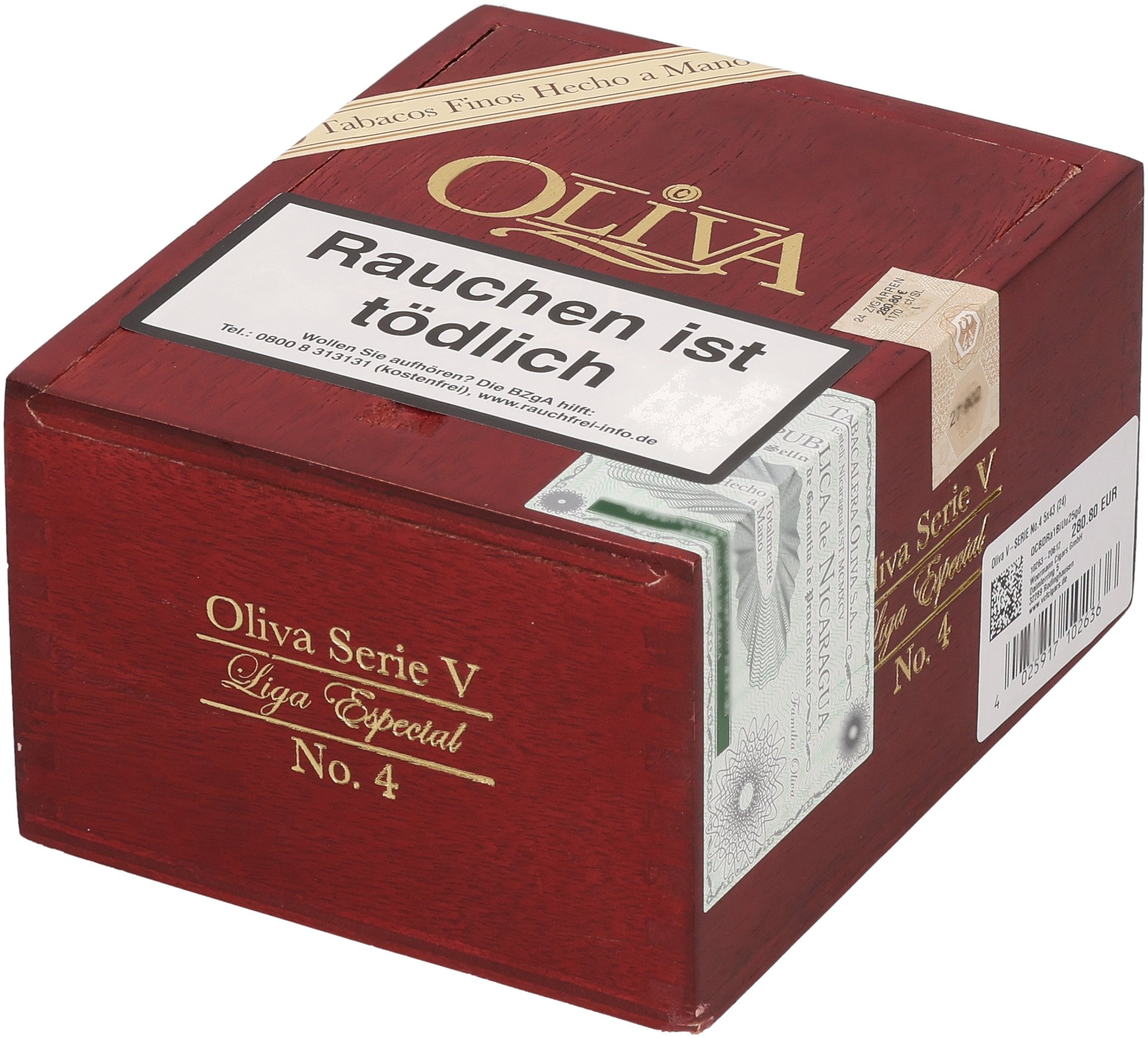 V No. 4 box