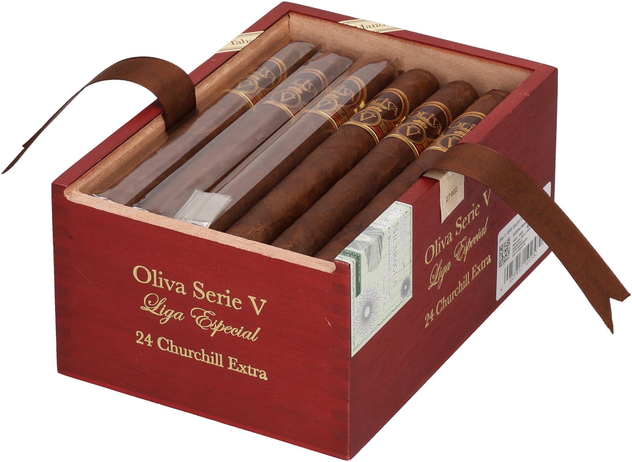 V Churchill Extra box open 2