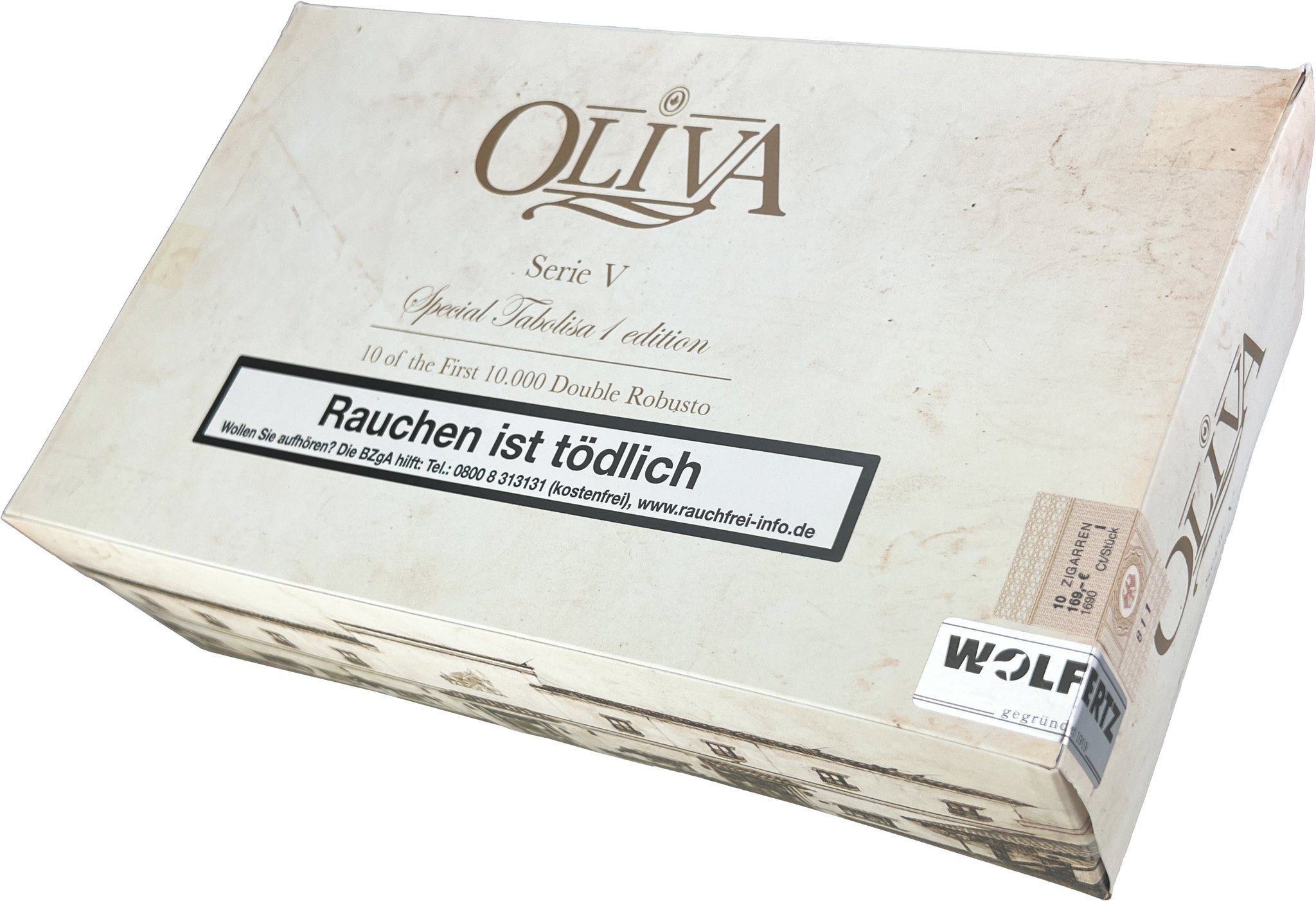 Oliva Serie V Special Tabolisa 1 Edition (Double Robusto) Verpackung