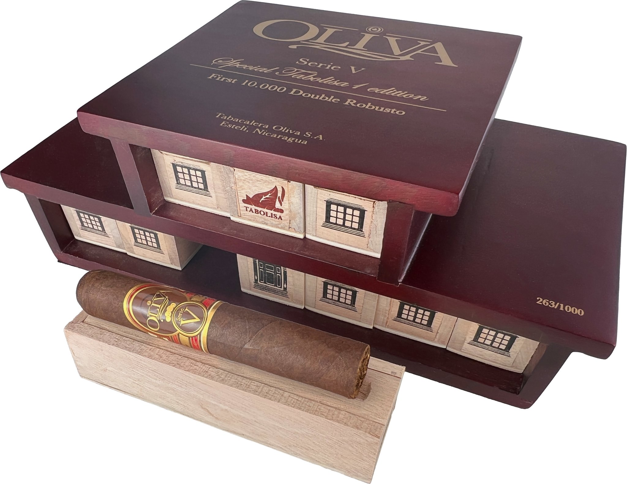 Oliva Serie V Special Tabolisa 1 Edition (Double Robusto) mit Zigarre