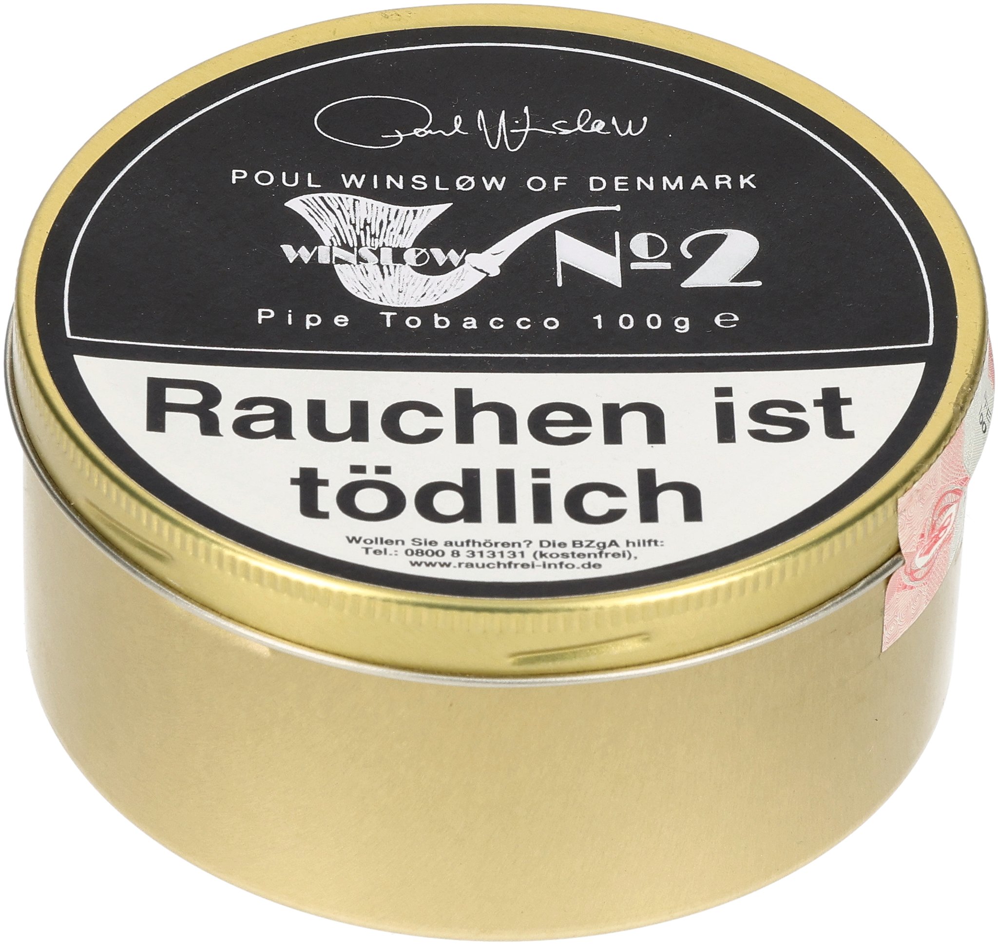 Poul Winslow Pfeifentabak No. 2 100g_03