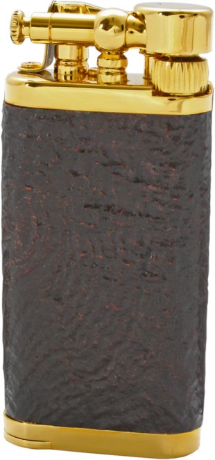 Corona Old Boy Classic (64-5003) Vergoldetes Messing/ sandgestrahlter Bruyeremantel