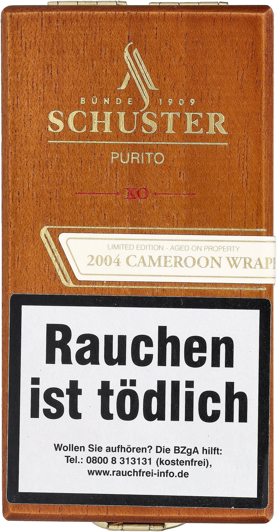 Purito XO 2004 Cameroon LE box front