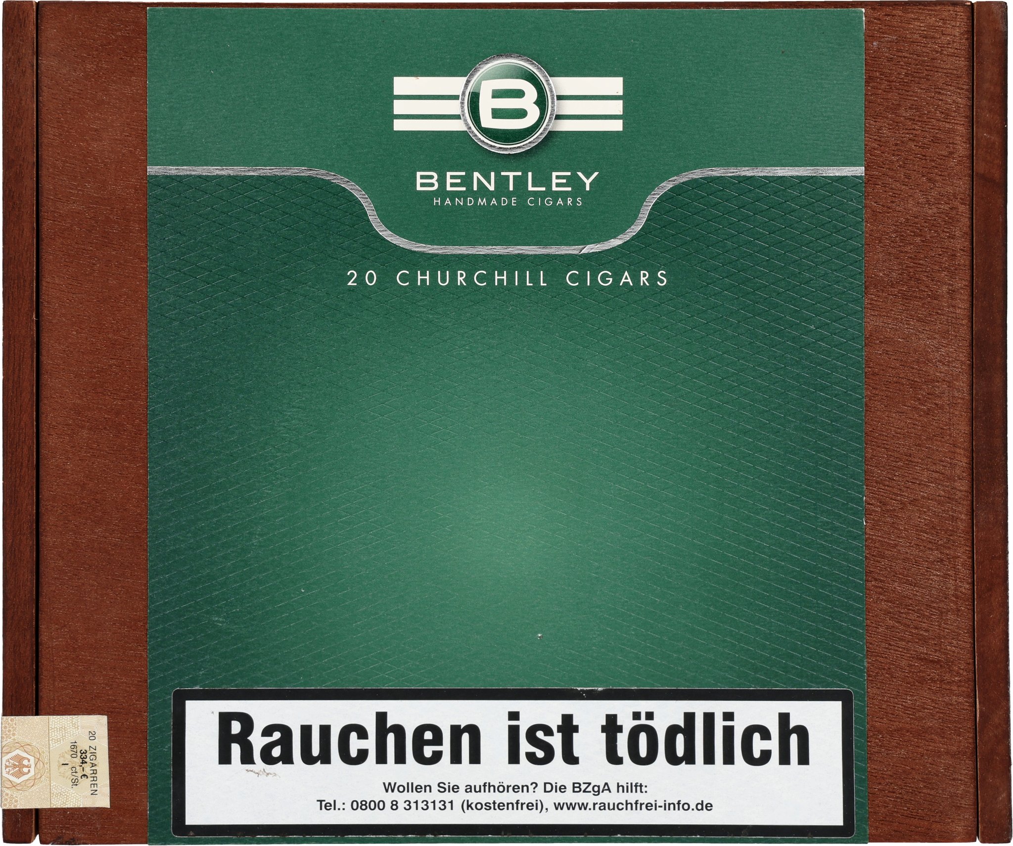 Bentley Churchill box front