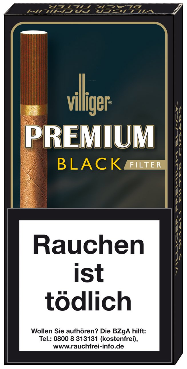 Villiger Premium Cigarillos Black Filters (ehemals Sweets) 5er