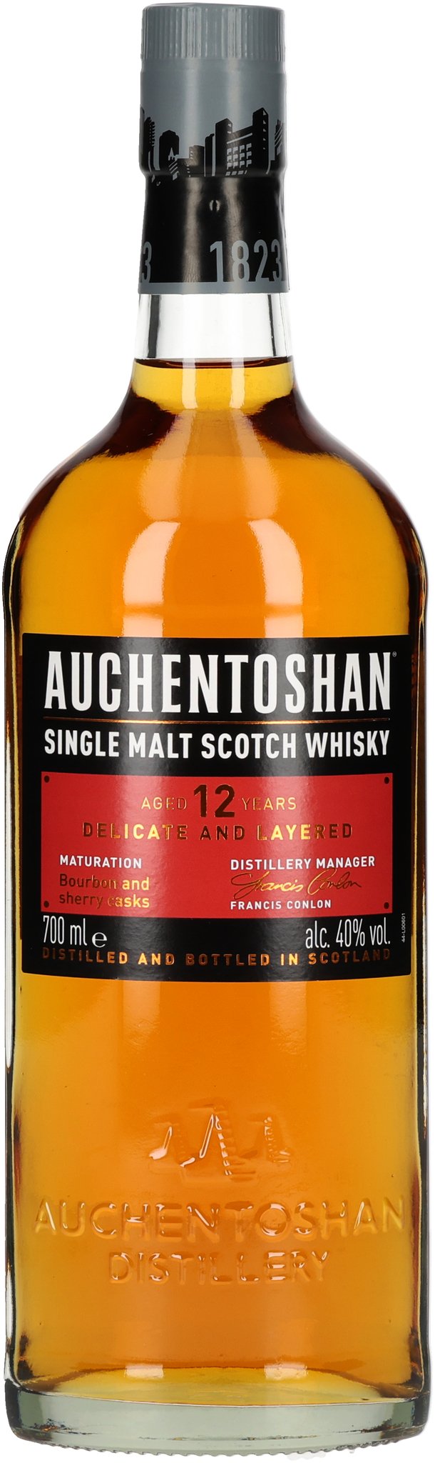 Auchentoshan Whisky 12 years (0,7 l / 40 % Vol.)_Flasche