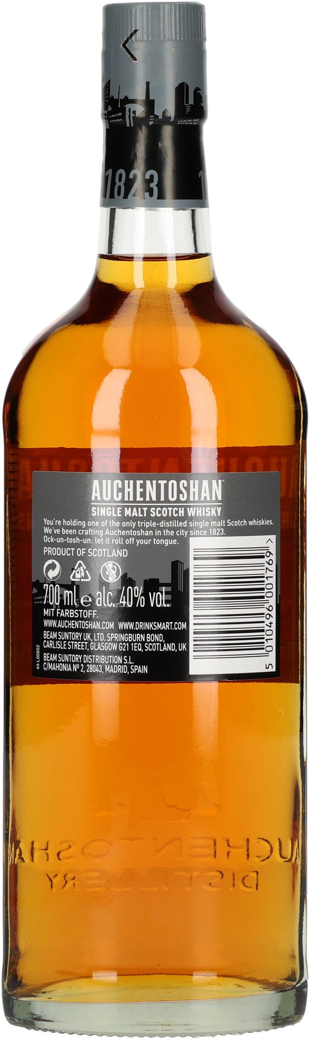 Auchentoshan Whisky 12 years (0,7 l / 40 % Vol.)_Flasche