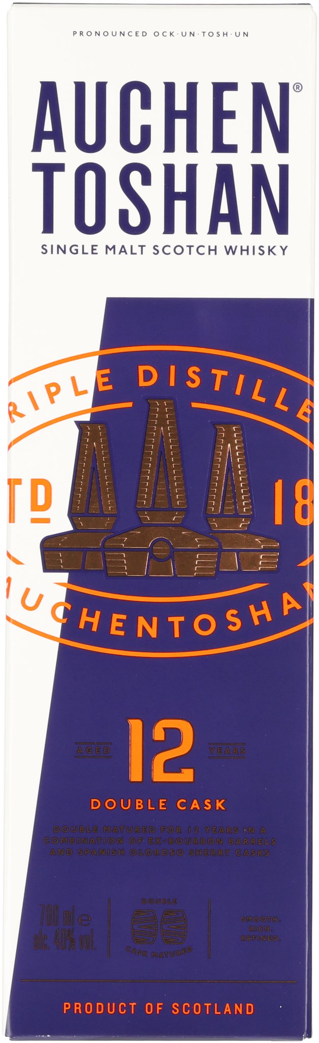 Auchentoshan Whisky 12 years (0,7 l / 40 % Vol.)_Packung