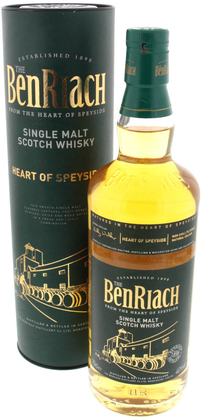 BenRiach Heart of Speyside Detailbild
