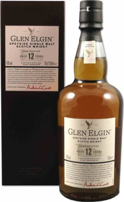 Glen Elgin 12 Years (0,7 l / 43 % Vol.) (1728)