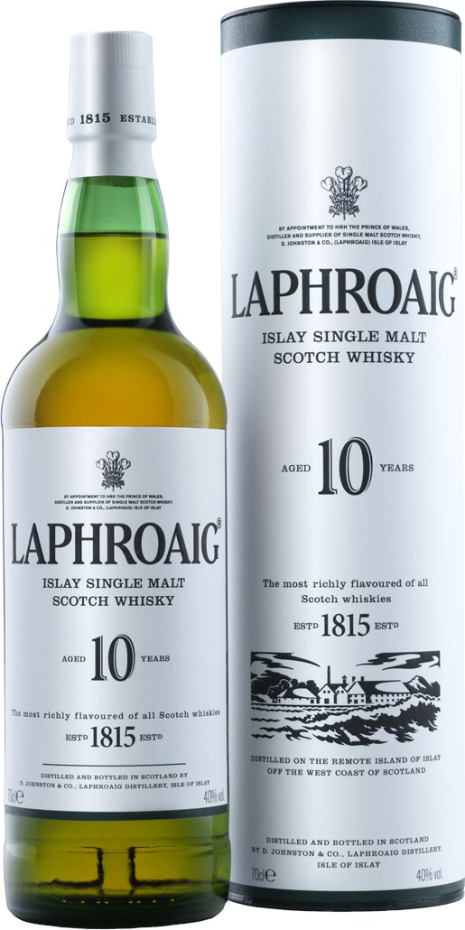 Laphroaig 10 Years Old (0,7 l / 40 % Vol.) (4598)