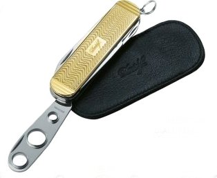 Davidoff Cigarrenmesser vergoldet guillochiert 23980