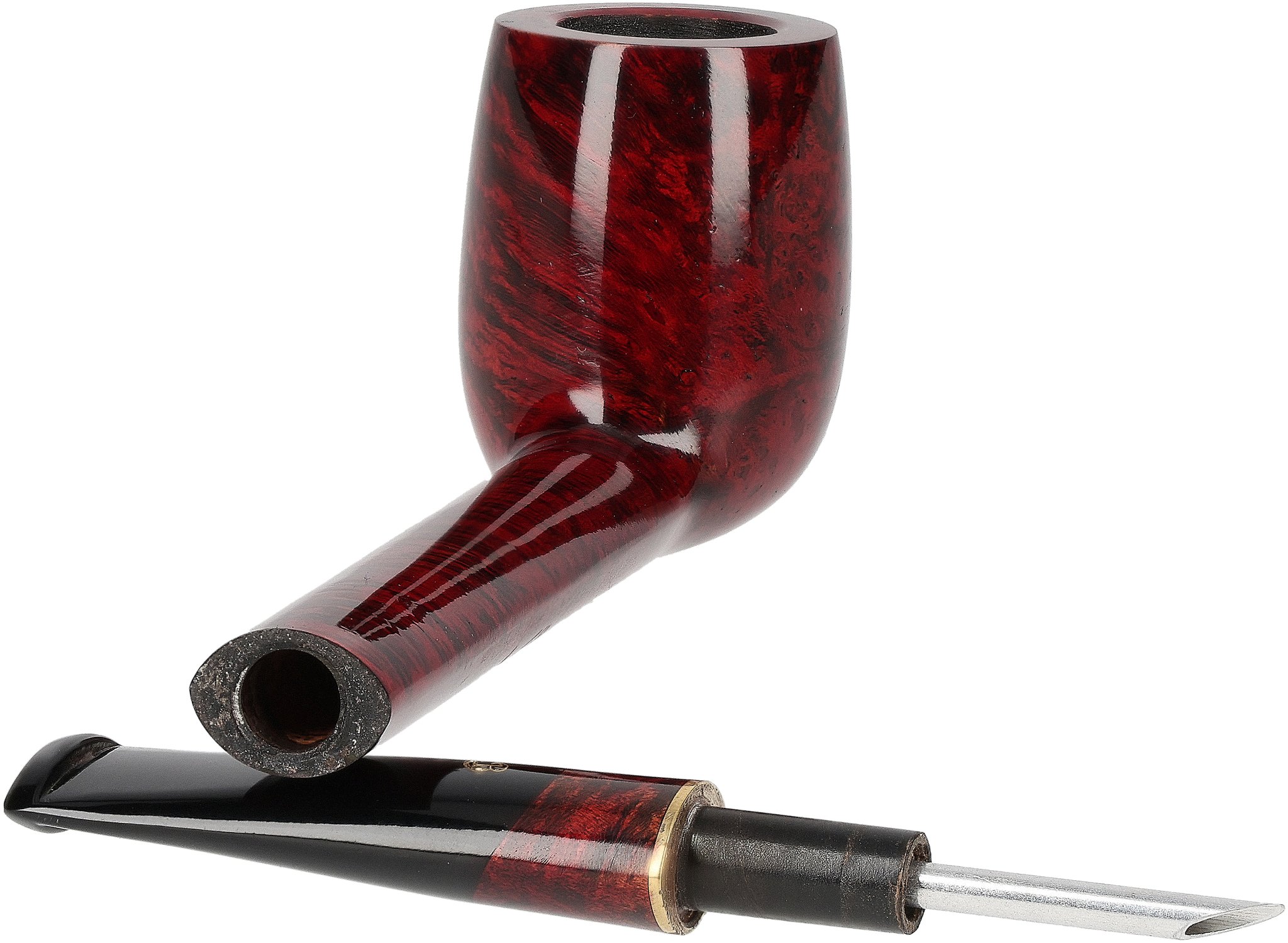 Pfeifenset 176 Giant Cesare Borgia 2tone Red_06