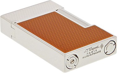 S.T. Dupont Ligne 2 Bright Orange/Palladium 2022 Detailbild 7