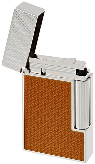 S.T. Dupont Ligne 2 Bright Orange/Palladium 2022 Detailbild 4