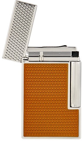 S.T. Dupont Ligne 2 Bright Orange/Palladium 2022 Detailbild 6