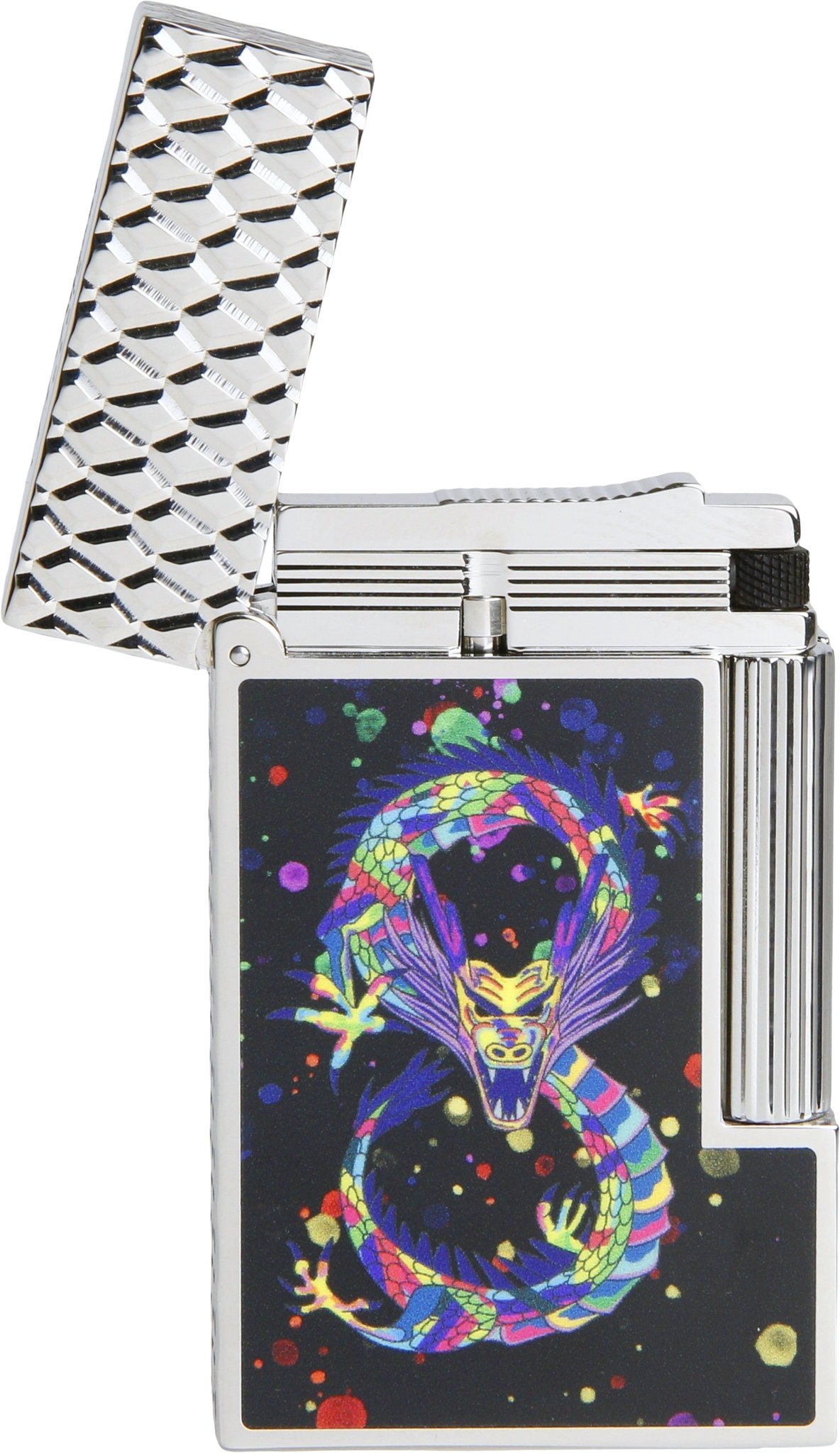 Dragon black/palladium offen frontal