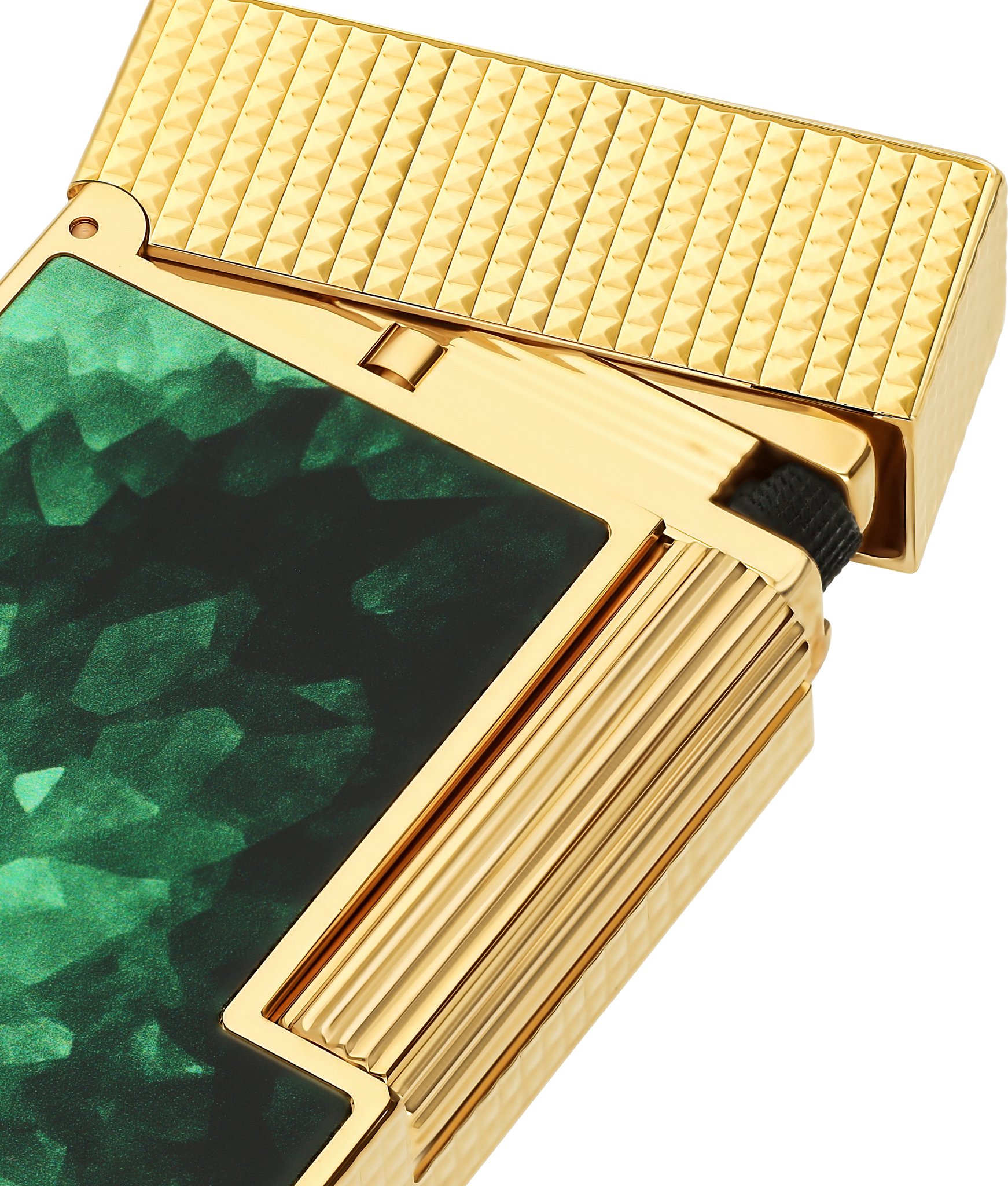 2026 Geode Grün/Gold detail