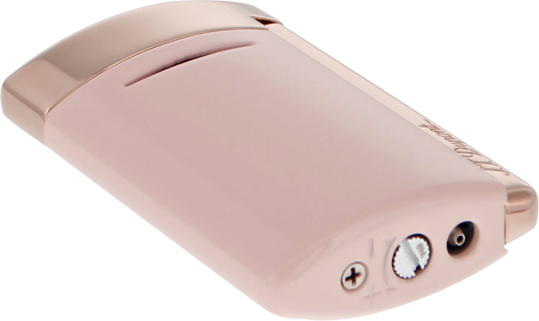 S.T. Dupont Minijet pastellrosa baby pink (010878) liegend