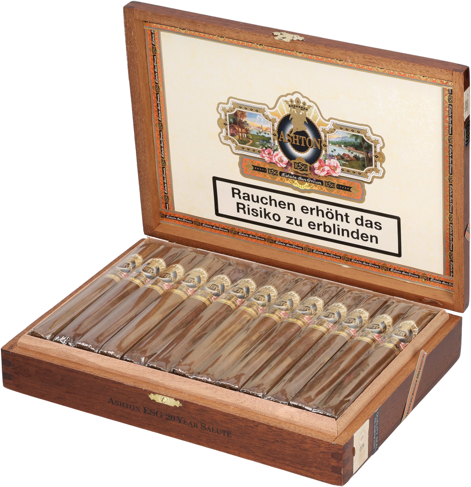 ESG 20 Years Churchill box open