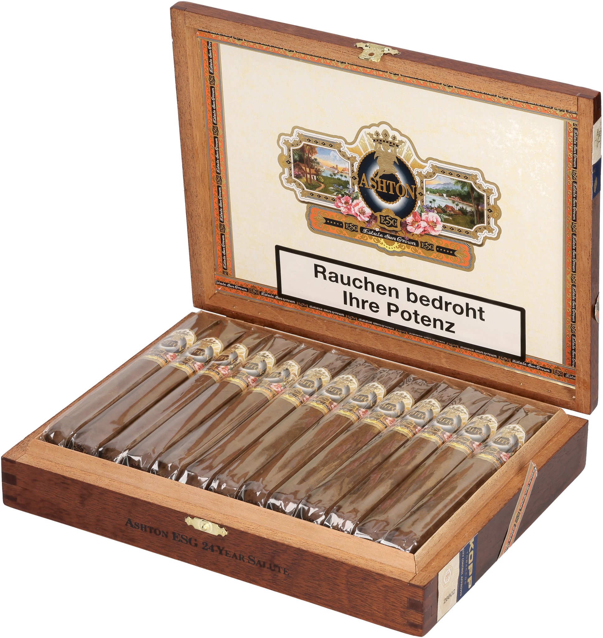 ESG 24 Years Perfecto box open