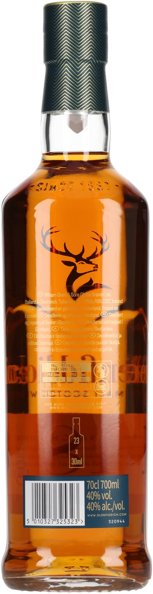 Glenfiddich Single Malt Whisky 18 Years Small Batch Reserve_Flasche