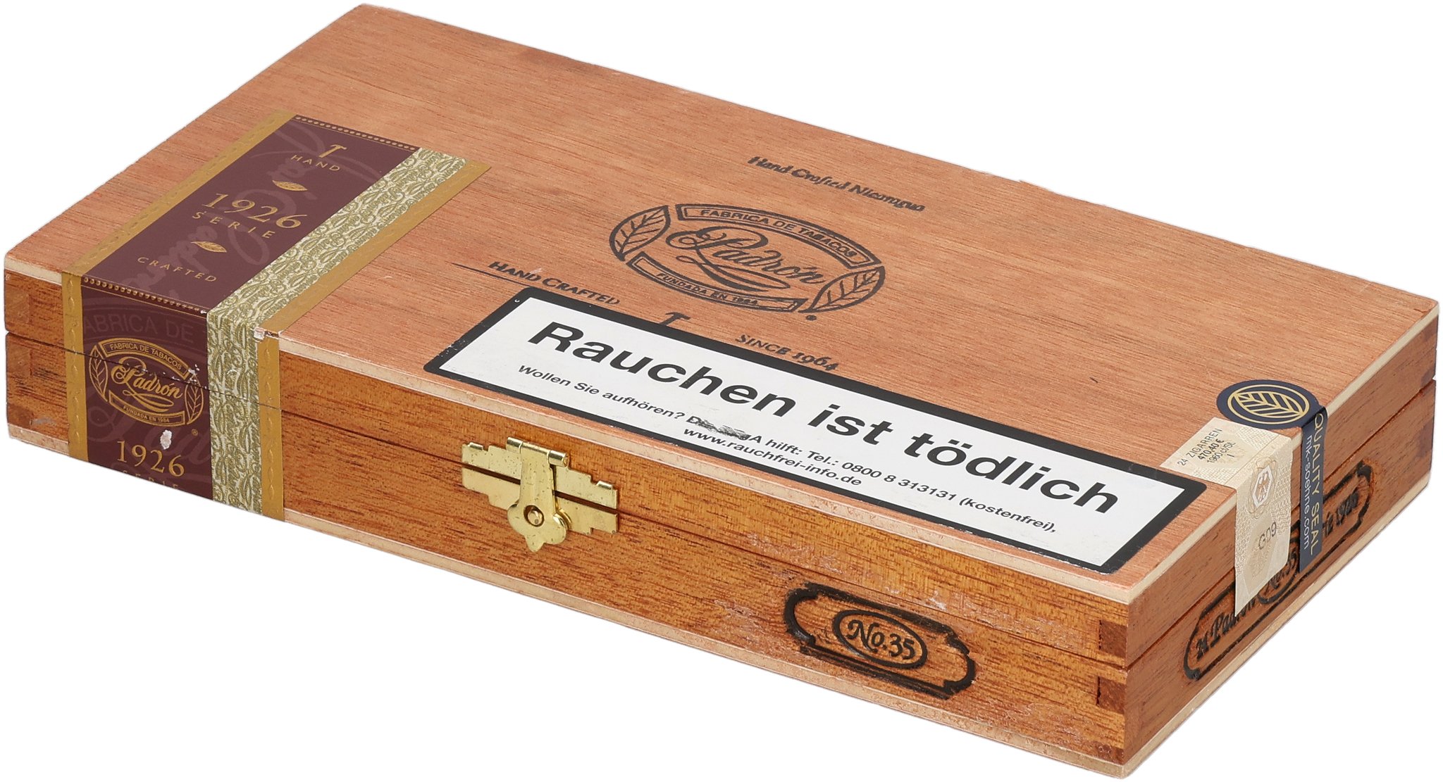 No. 35 NATURAL Box