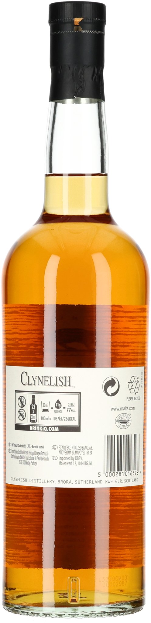 Clynelish Single Malt Whisky 14 Years_Flasche