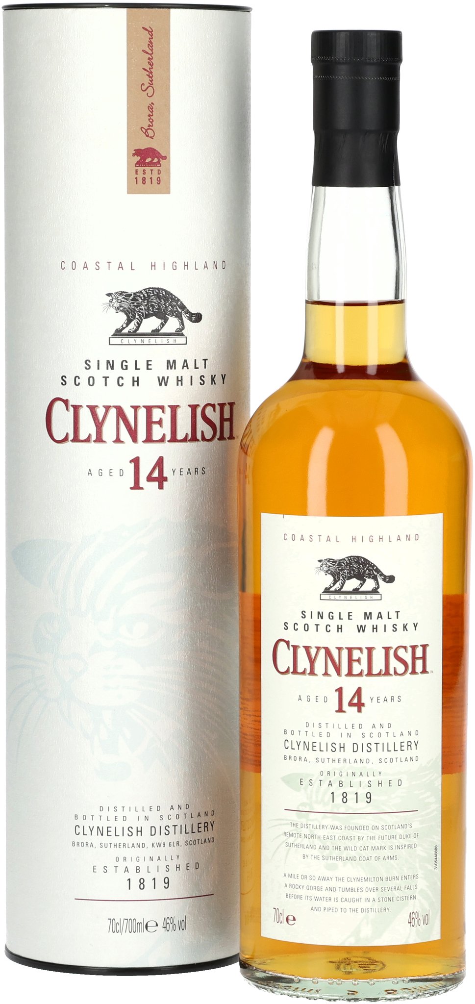 Clynelish Single Malt Whisky 14 Years_Flasche/Packung