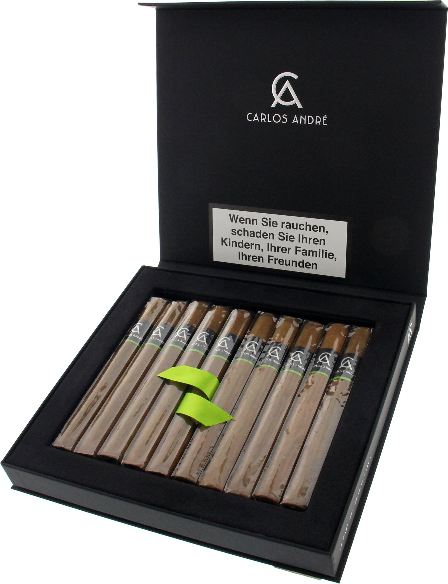 Carlos André Family Reserve Corona Larga Kiste offen