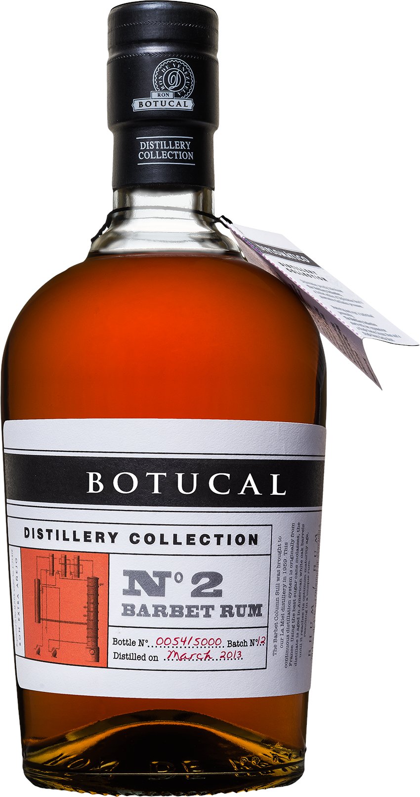 Botucal Distillery Collection No. 2 Barbet Rum (0,7 l / 47 % vol.)