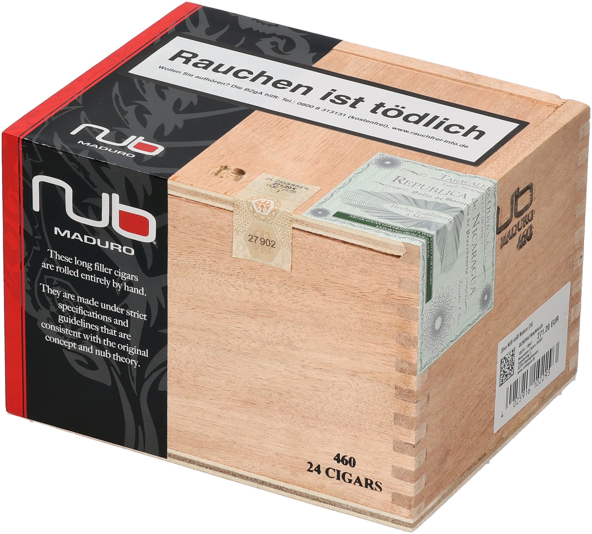 Oliva NUB Maduro 460_Kiste