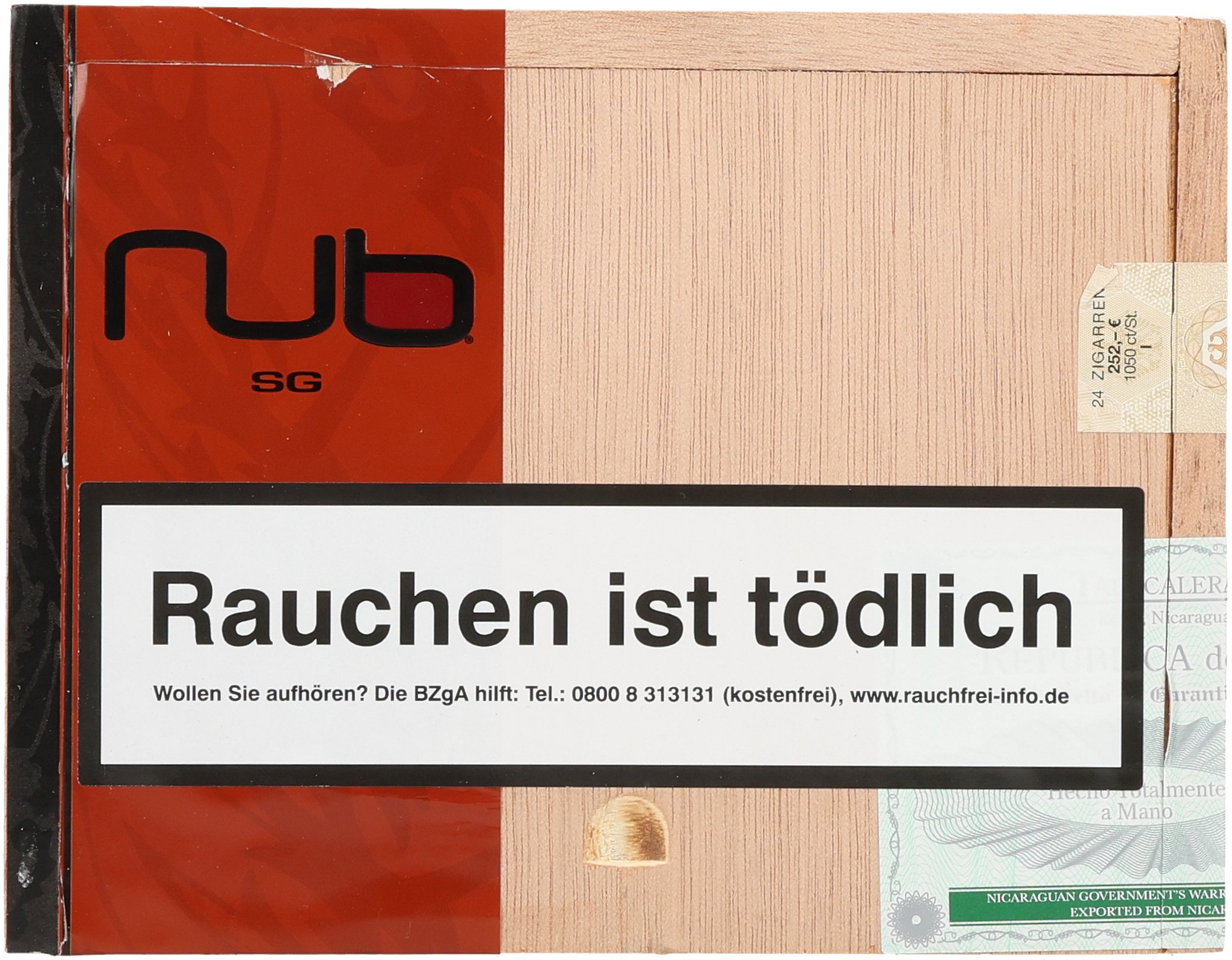 Oliva NUB Sun Grown 460_Kiste