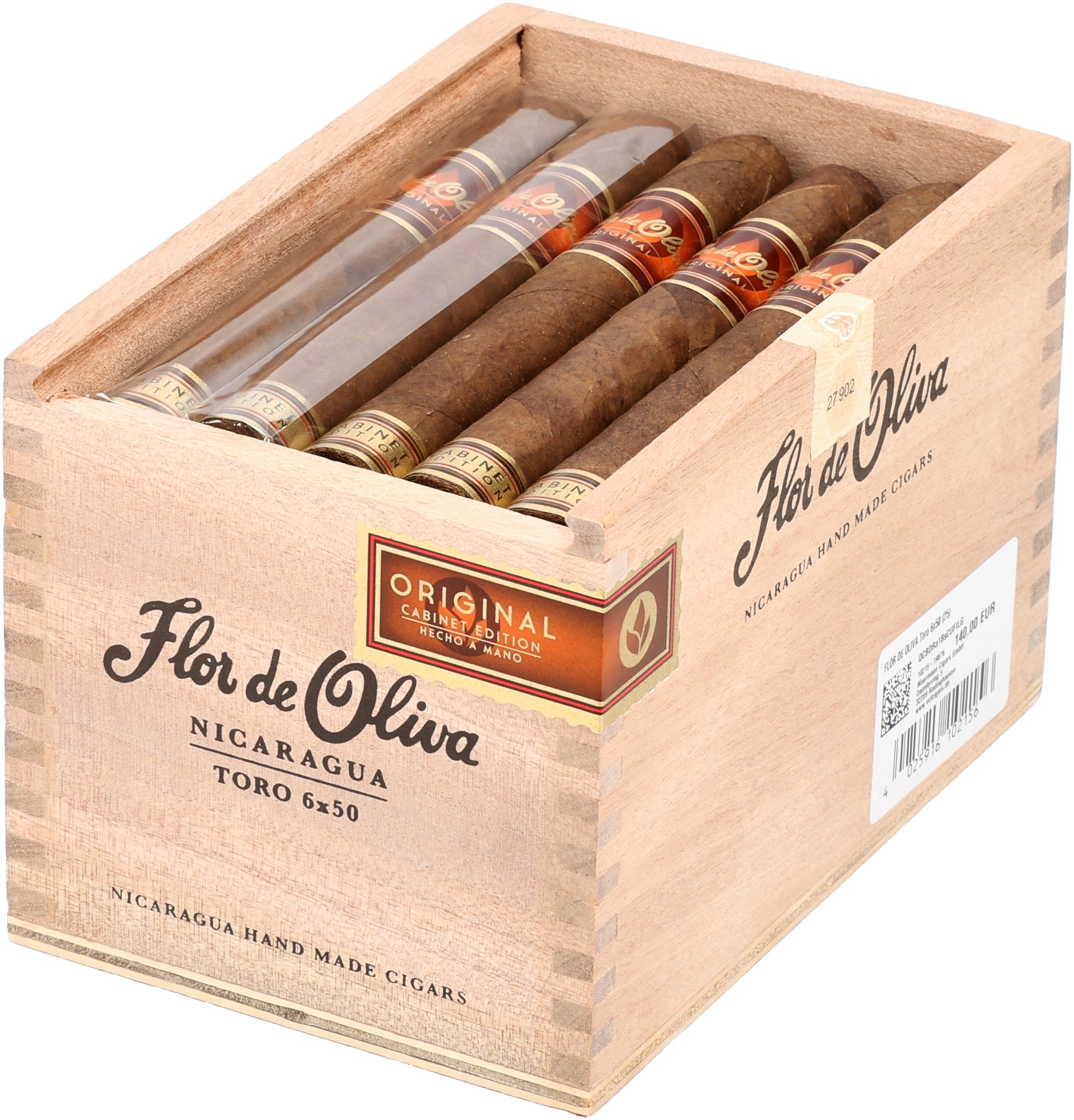 Original Toro box open
