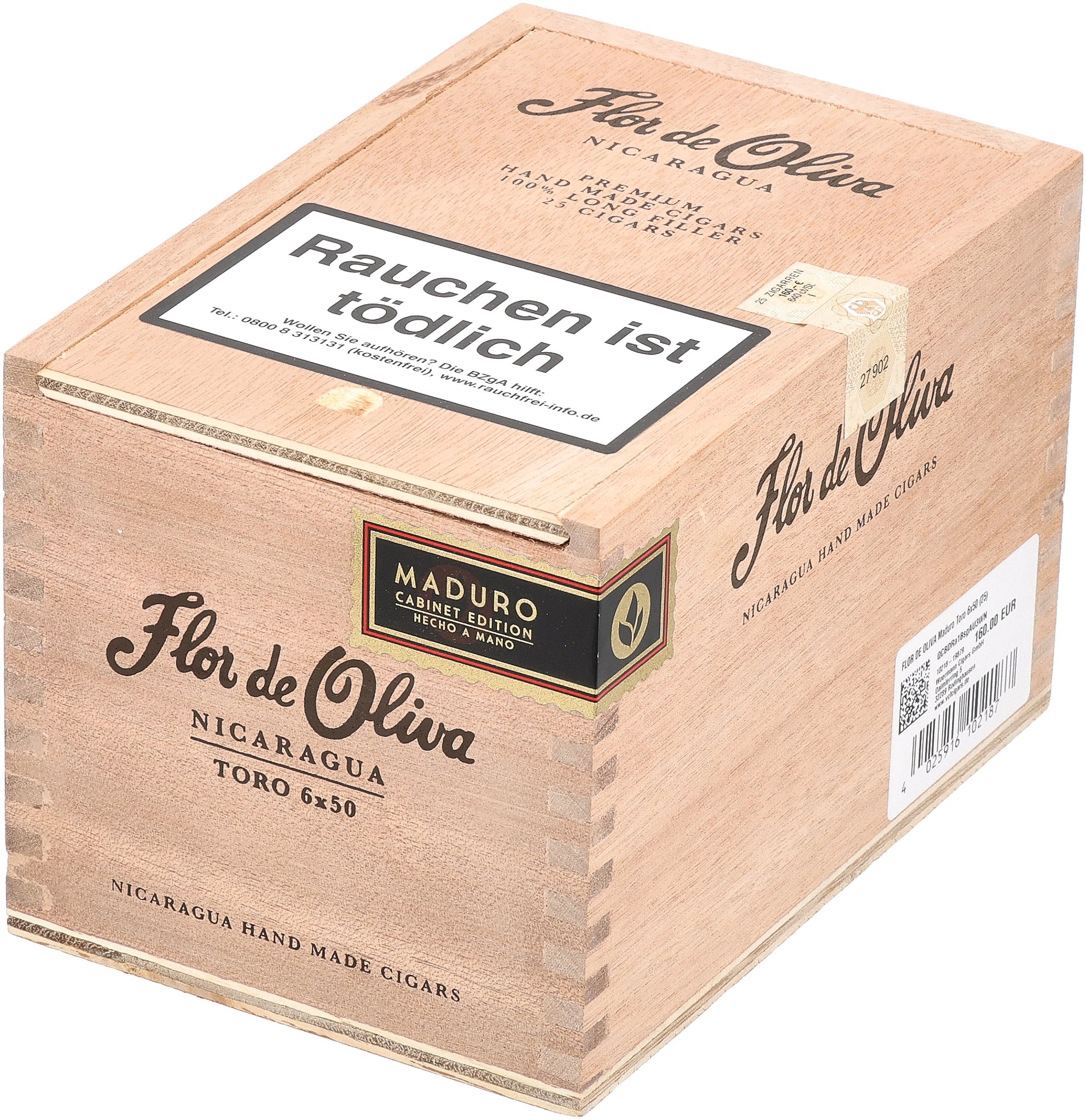 Oliva Flor de Oliva Maduro Toro (6 x 50)_04