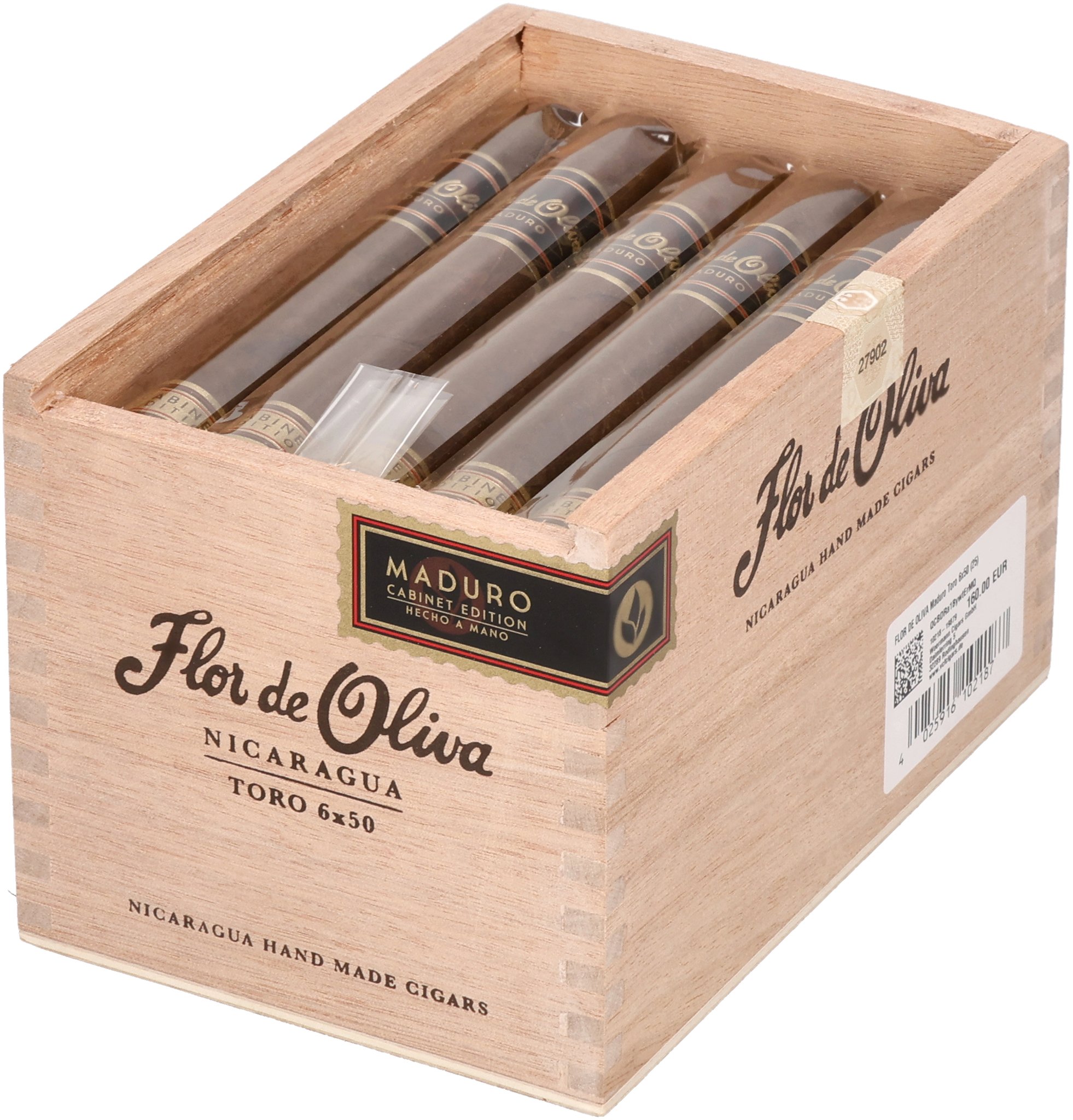Maduro Toro box open