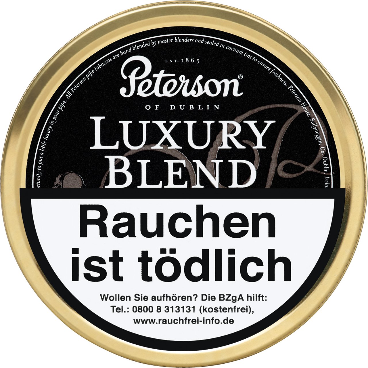 Peterson Pfeifentabak Luxury Blend 50g Dose