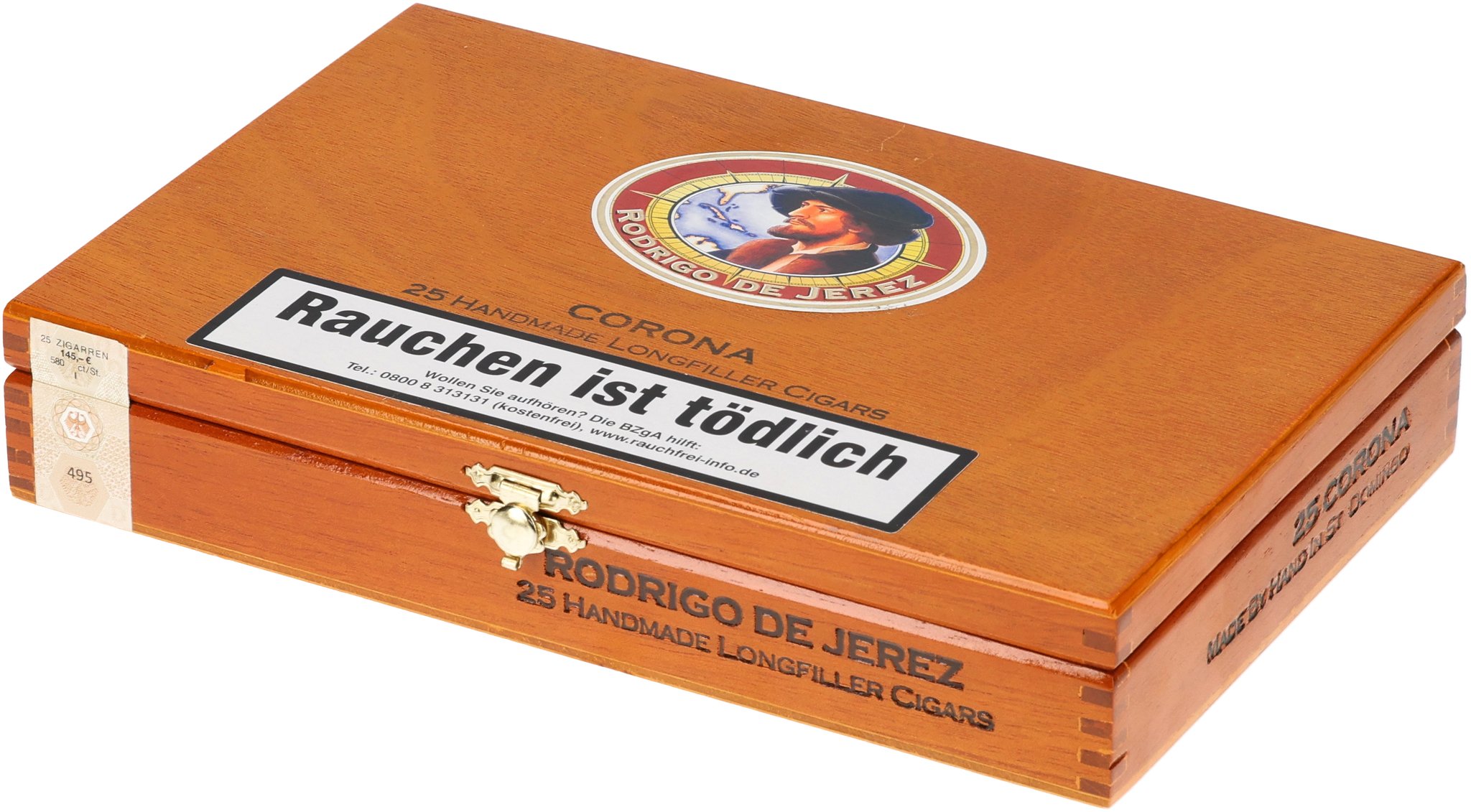 Rodrigo de Jerez Dominikanische Republik Corona Kiste