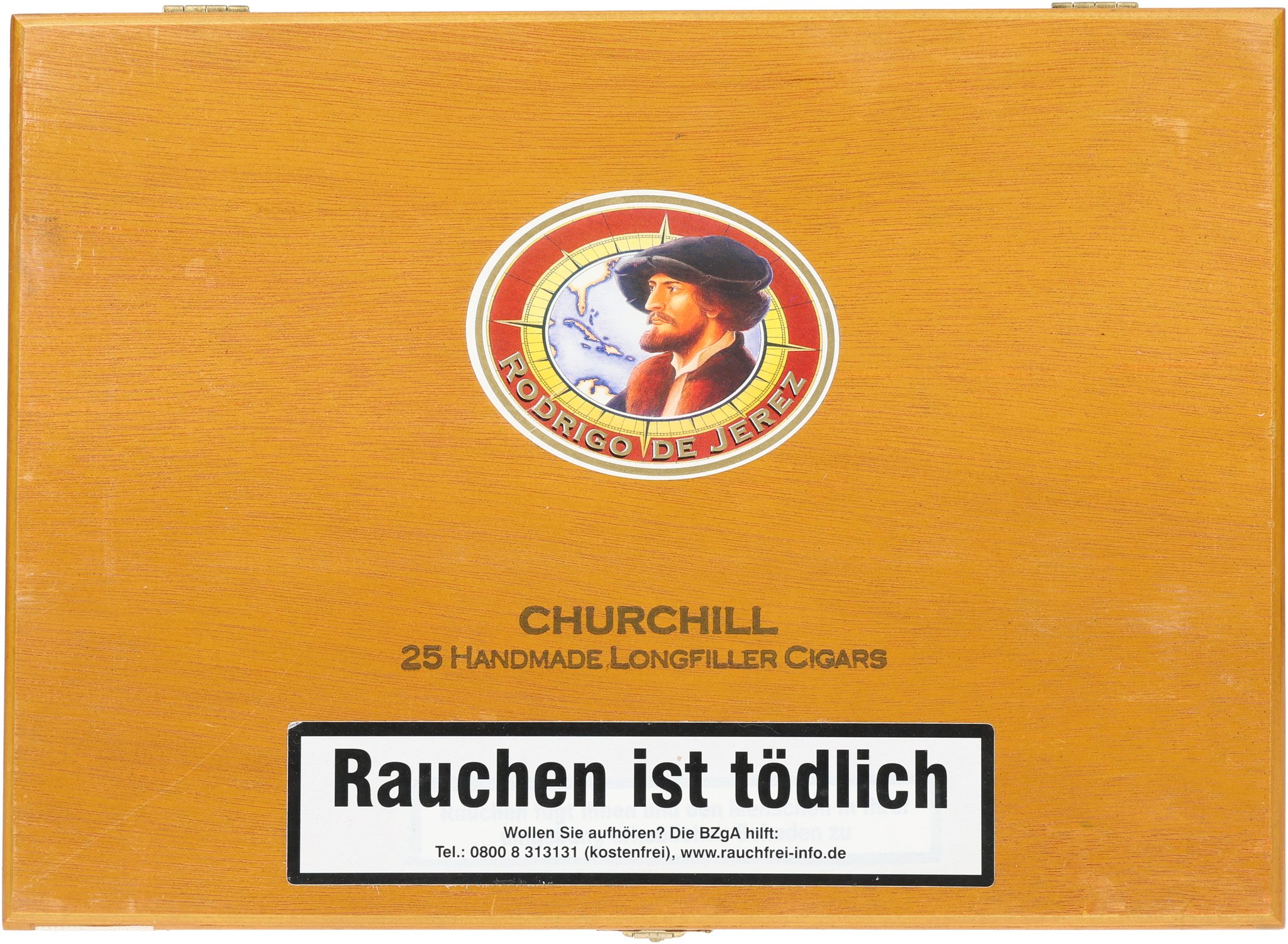 Rodrigo de Jerez Dominikanische Republik Churchill_Kiste Frontal