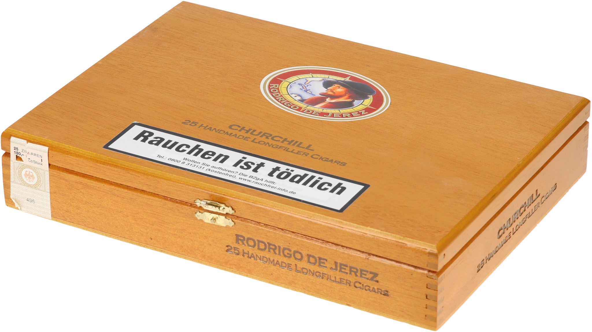 Rodrigo de Jerez Dominikanische Republik Churchill_Kiste