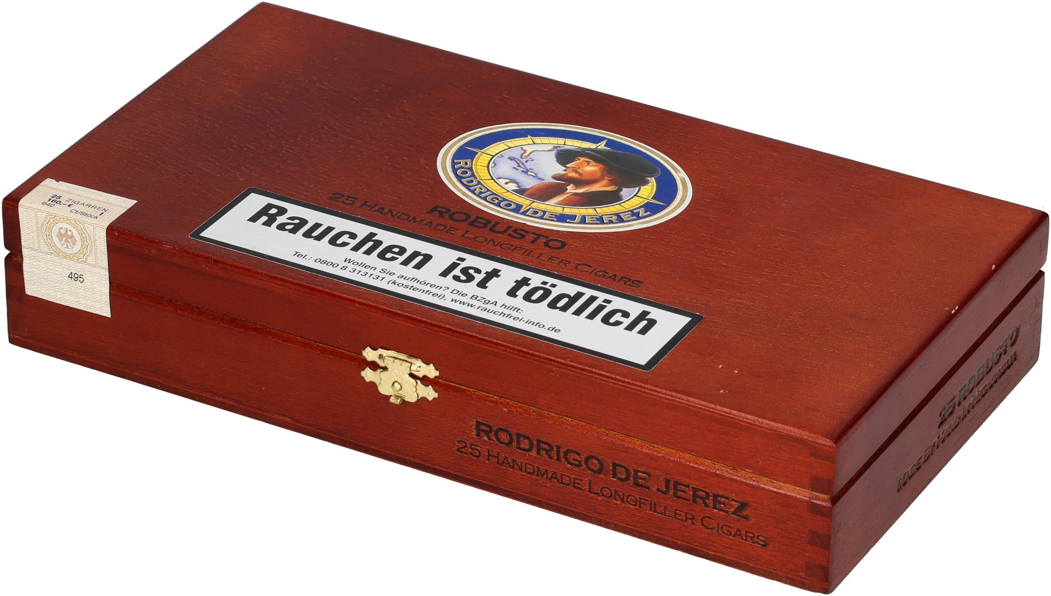 Rodrigo de Jerez Nicaragua (Blau) Zigarren Robusto_Kiste