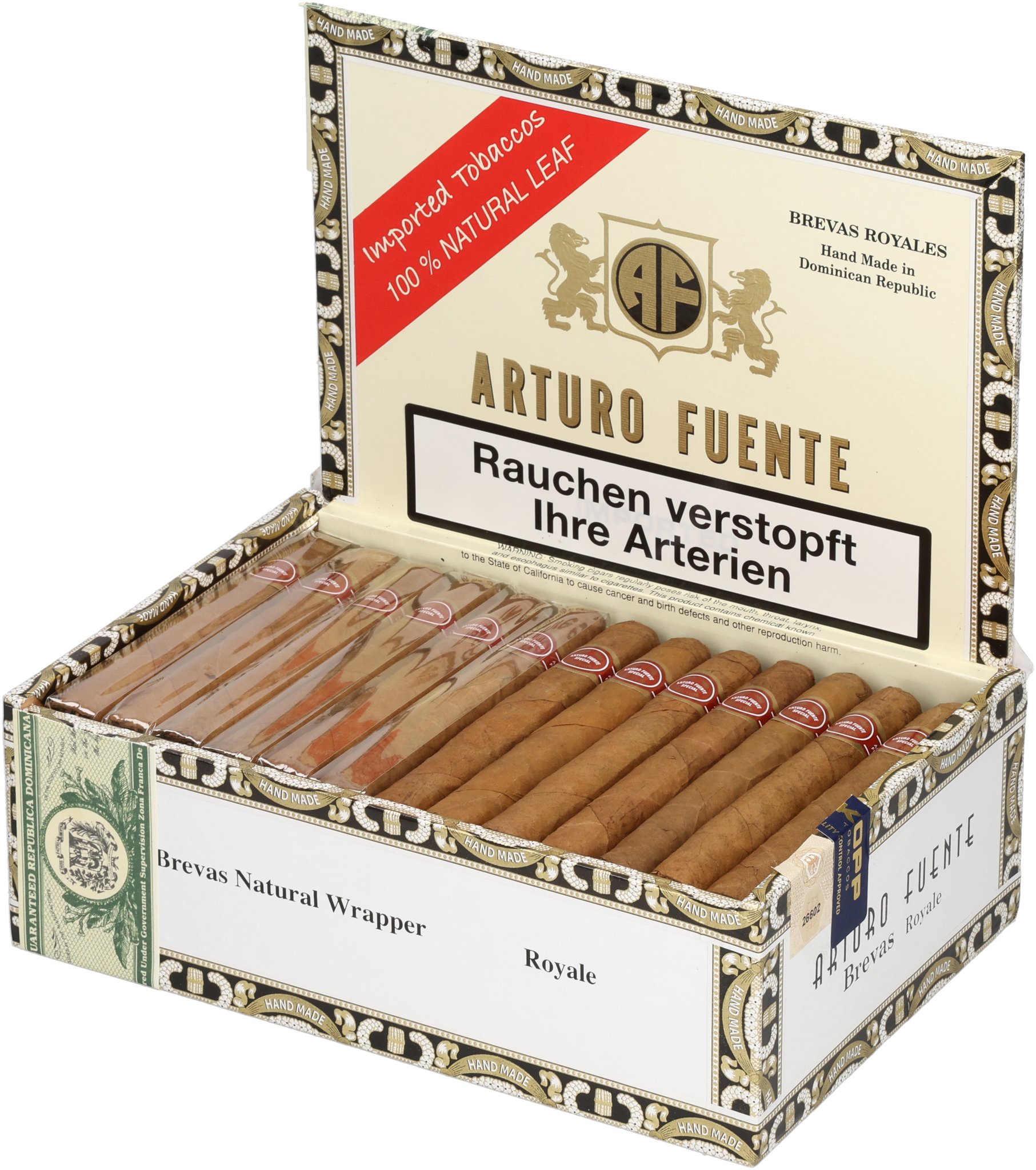 Brevas Royales  Box open