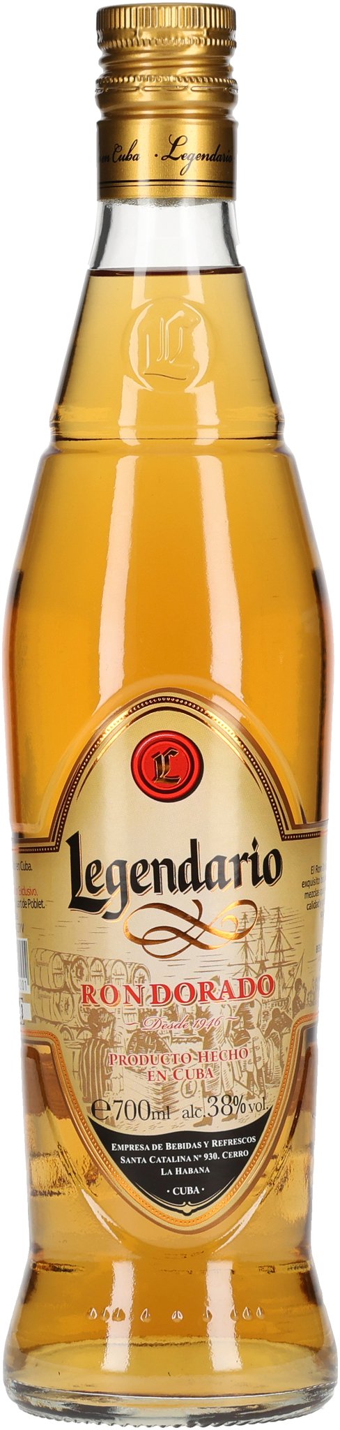 Ron Legendario Rum Dorado (0,7 l / 38 % vol.)_01