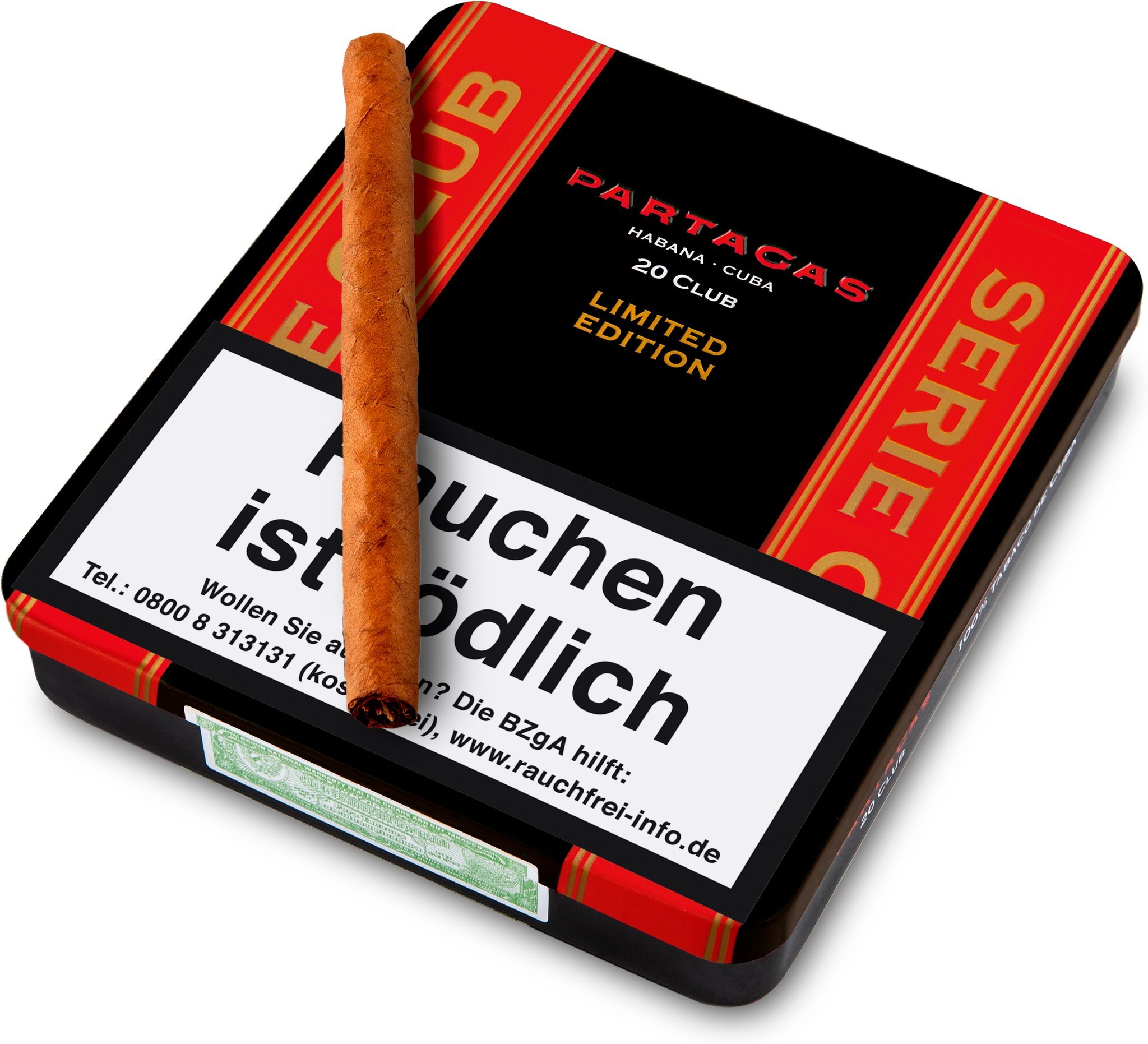 Partagas Cigarillos Serie Club Cigarillos Limited Edition