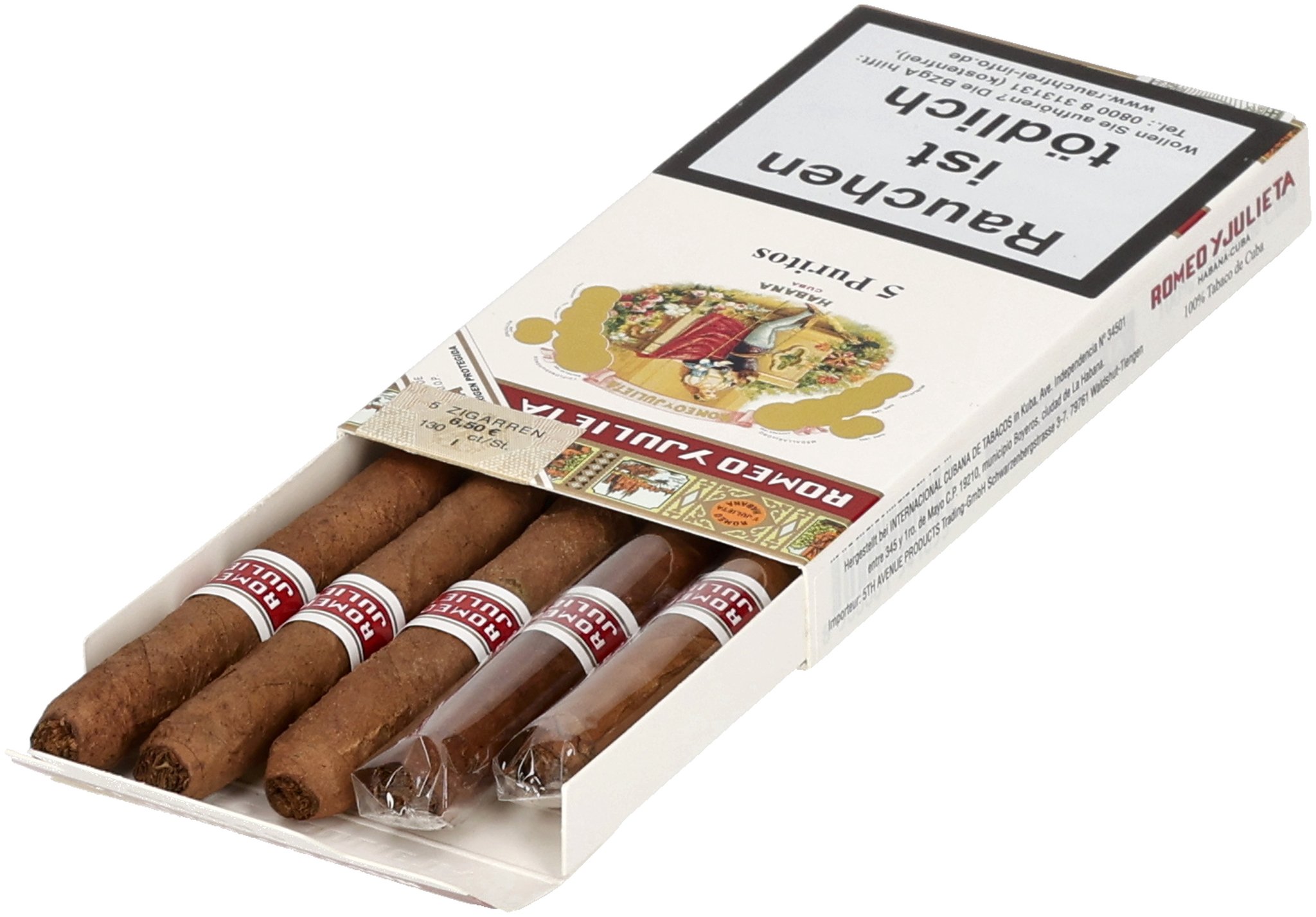 Romeo y Julieta Puritos stick