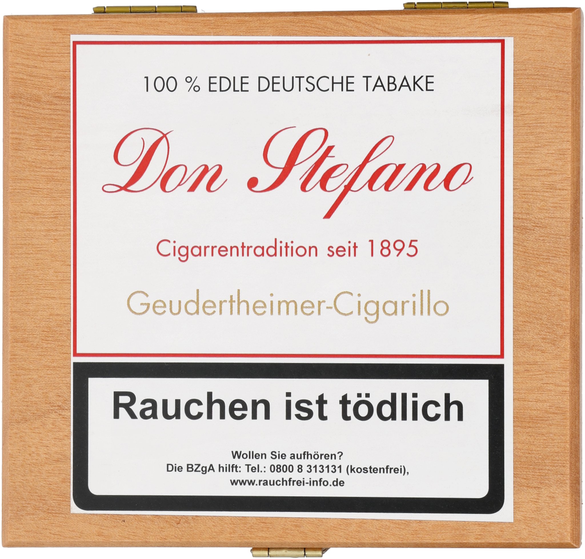 Geudertheimer Cigarillos box front