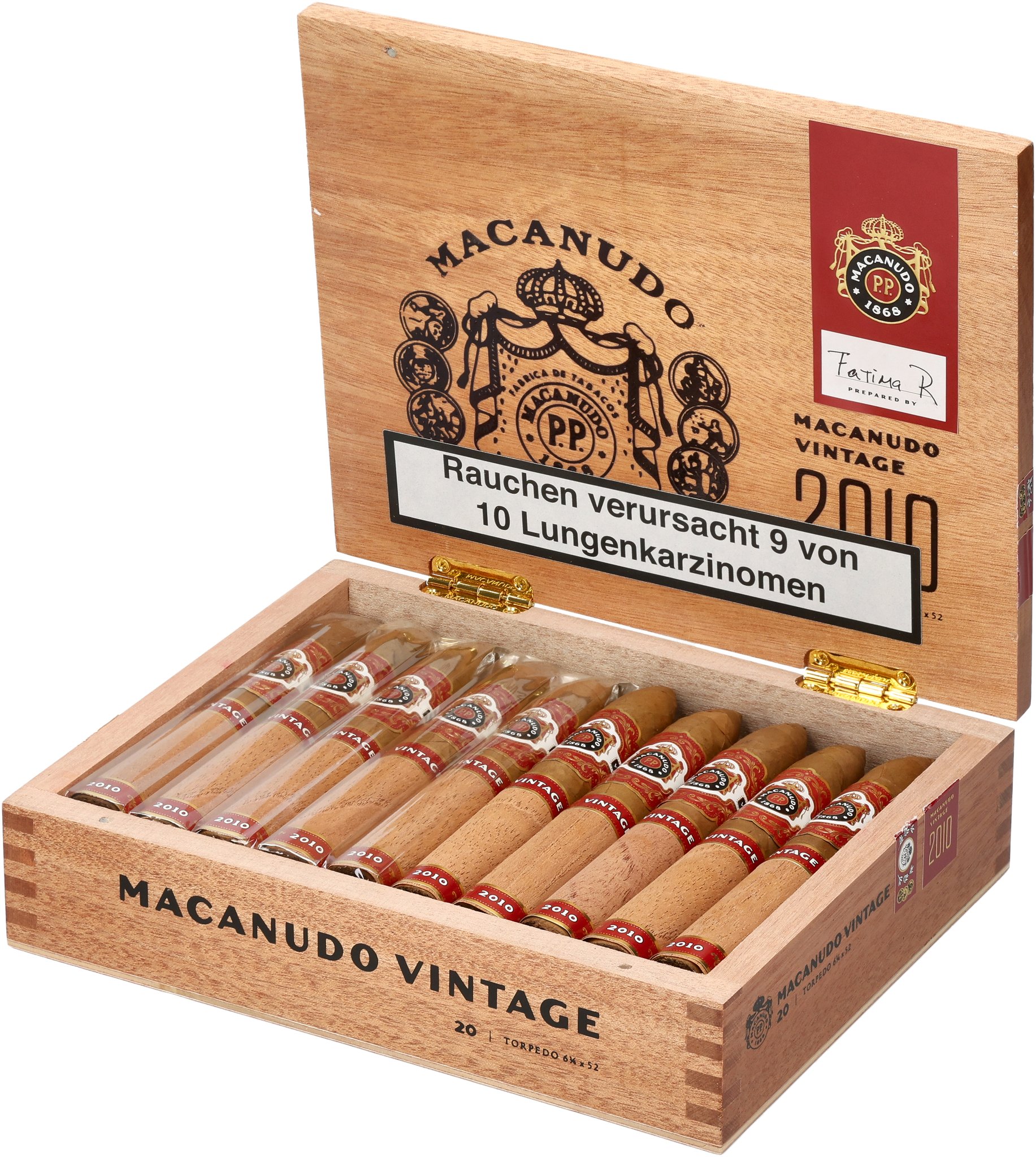 Vintage 2010 Torpedo box open