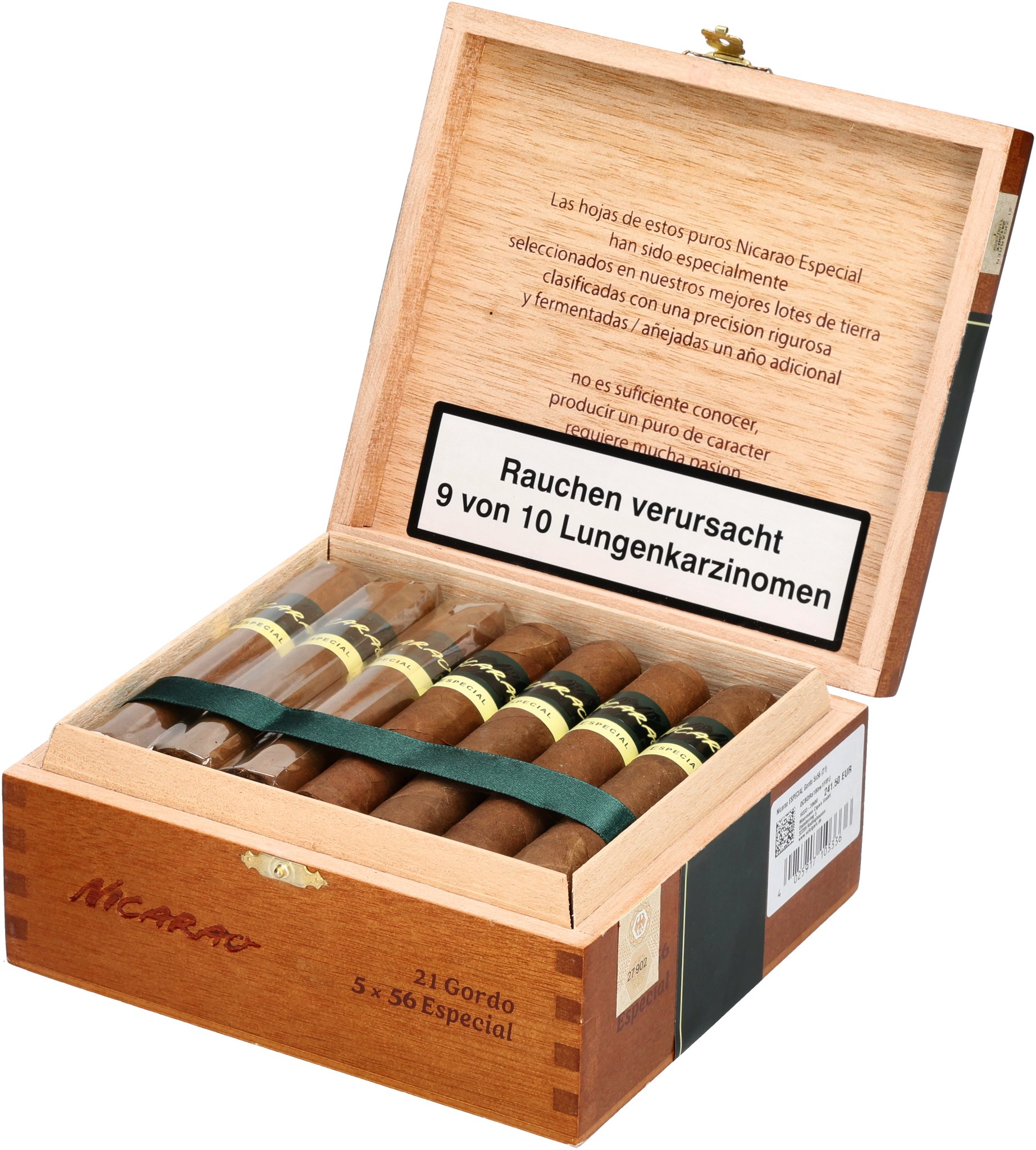 Nicarao Especiales Gordo (Double Robusto)_05