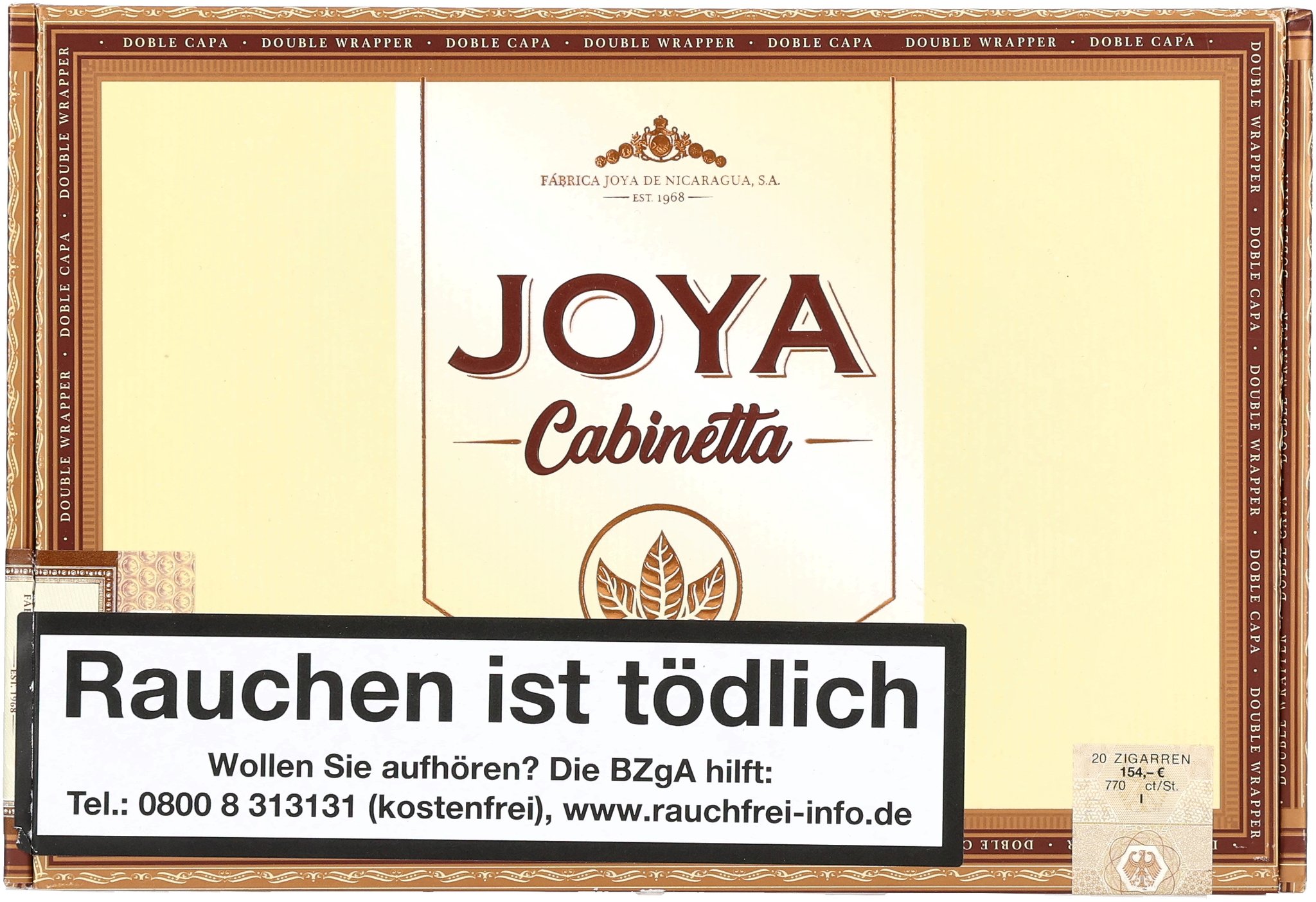 Nicaragua Cabinetta Robusto_Kiste